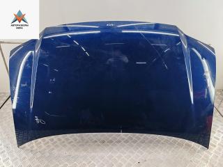 капот Volkswagen Touran 1 поколение 2003, 1.6 л., бензин, МКПП, синий, минивэн