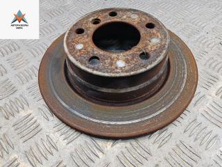 диск тормозной задний BMW 1 серия E81/E82/E87/E88 [рестайлинг] 2009, 2.0 л., дизель, МКПП, чёрный, хетчбэк 5 дв.