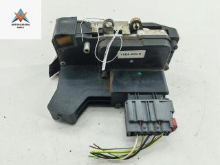 замок двери передней левой Ford Fusion 1 поколение [рестайлинг] 2005, 1.6 л., дизель, МКПП, синий, хетчбэк 5 дв.