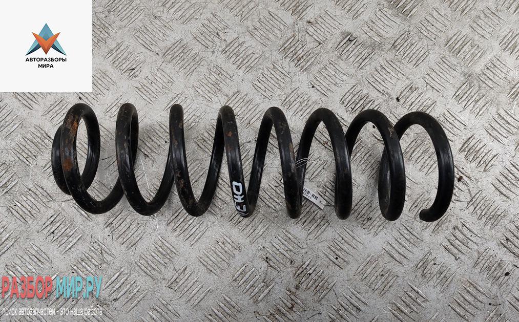 пружина задняя Renault Scenic 2 поколение 2003, 2.0 л., бензин, АКПП, серый, минивэн - фото №1