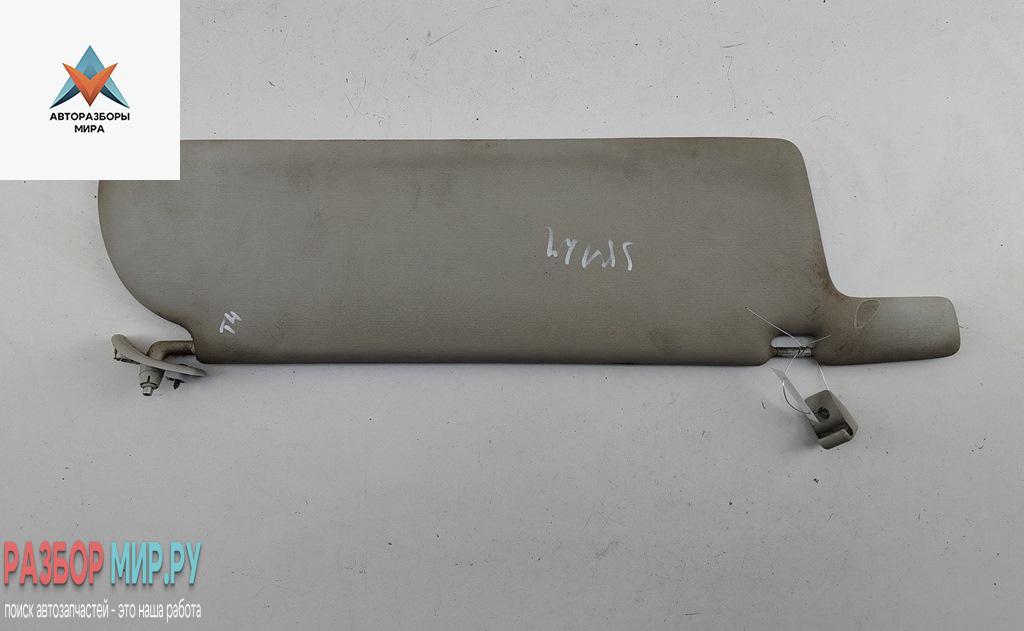 козырек солнцезащитный Volkswagen Transporter T4 1997, 1.9 л., дизель, МКПП, белый, микроавтобус, 705857552G - фото №1