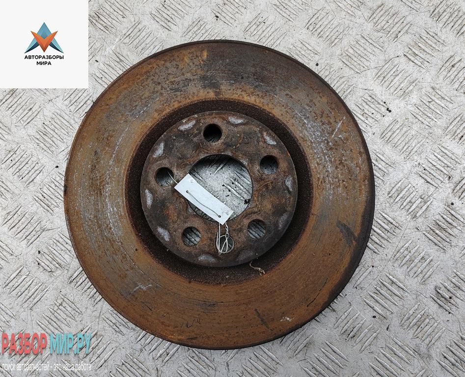 диск тормозной передний Citroen C8 1 поколение 2003, 2.2 л., дизель, МКПП, серый, минивэн - фото №1