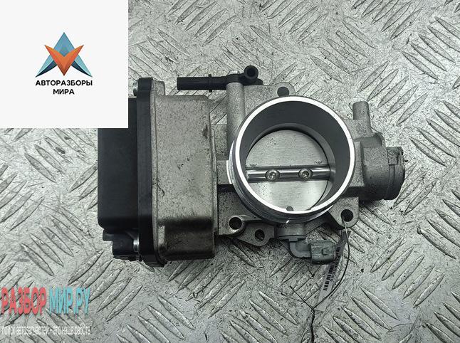 заслонка дроссельная Peugeot 407 1 поколение 2007, 2.0 л., бензин, МКПП, чёрный, универсал - фото №1