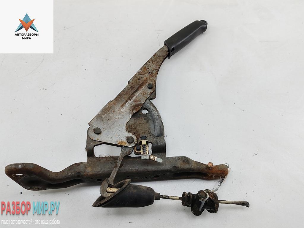 рычаг ручного тормоза (ручника) Volkswagen Transporter T4 1997, 1.9 л., дизель, МКПП, белый, микроавтобус, 7D1711301 - фото №1