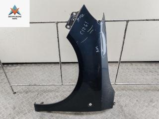 крыло переднее левое Skoda Fabia 2 поколение (5J) 2009, 1.2 л., бензин, МКПП, серый, хетчбэк 5 дв., 5J0821161