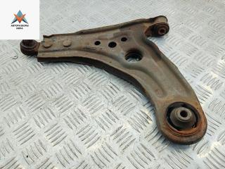 рычаг передний левый Chevrolet Kalos 1 поколение 2007, 1.4 л., бензин, МКПП, чёрный, хетчбэк 5 дв.