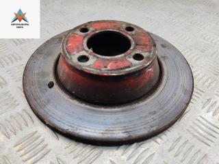 диск тормозной передний Audi 80 8C/B4 1992, 2.0 л., бензин, МКПП, красный, седан