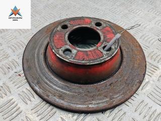 диск тормозной передний Audi 80 8C/B4 1992, 2.0 л., бензин, МКПП, красный, седан