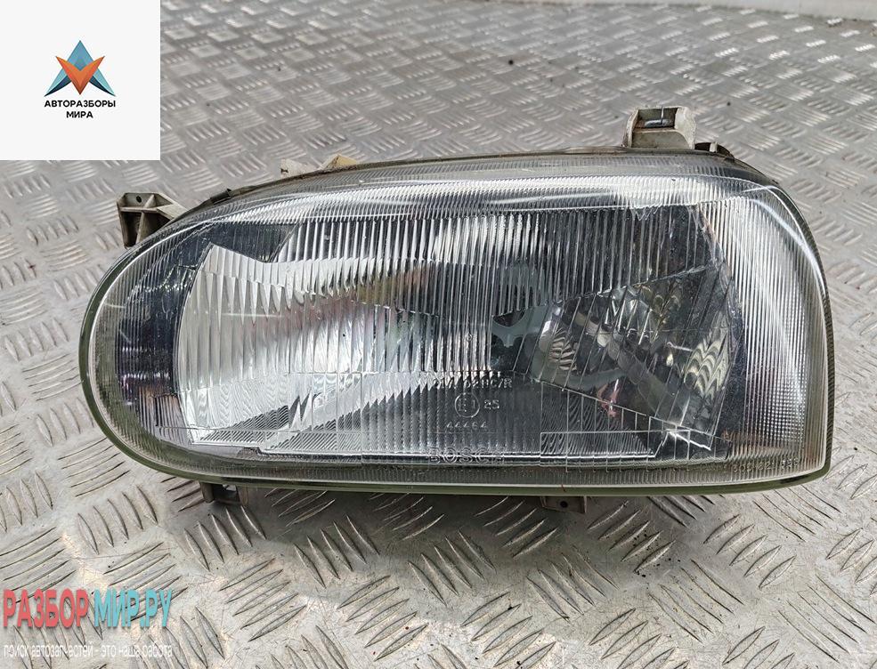 фара левая Volkswagen Golf 3 поколение 1993, 1.8 л., бензин, МКПП, красный, хетчбэк 5 дв., 1H0941015AL - фото №1