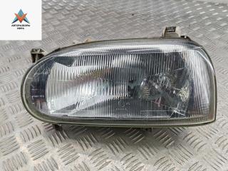 фара левая Volkswagen Golf 3 поколение 1993, 1.8 л., бензин, МКПП, красный, хетчбэк 5 дв., 1H0941015AL