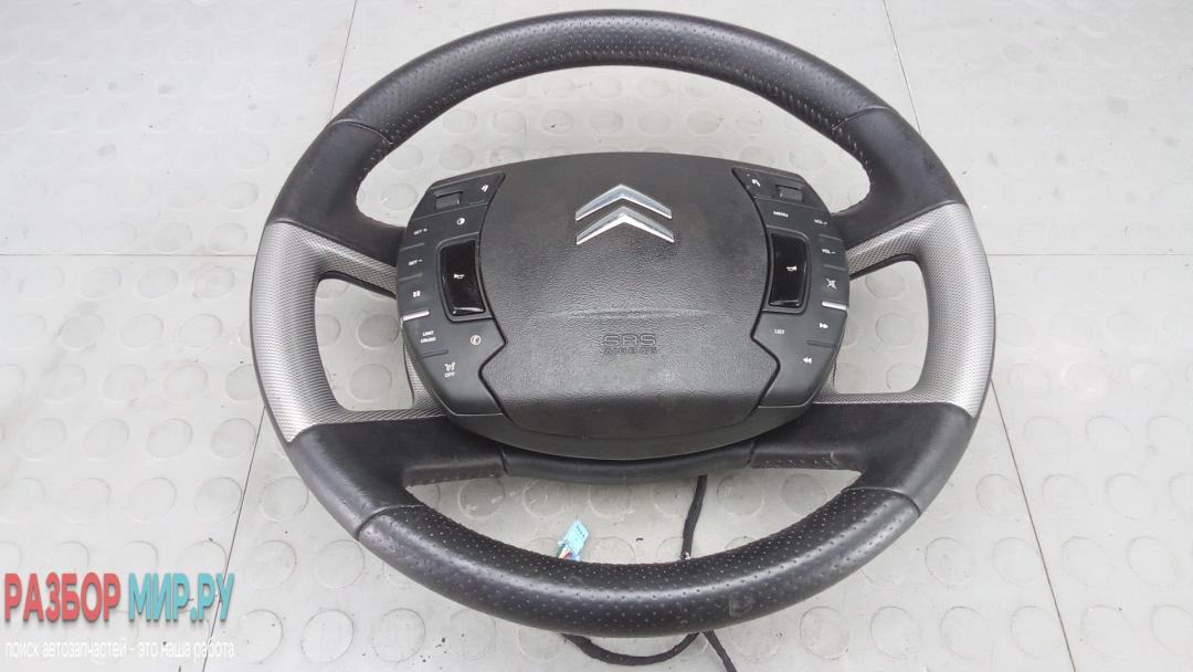 руль Citroen C5 2 поколение 2010, 1.6 л., дизель, МКПП, седан - фото №1