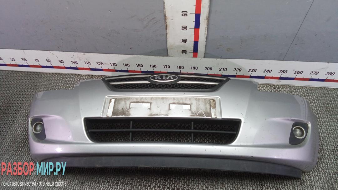 бампер передний Kia Ceed 1 поколение 2009, 1.4 л., бензин, МКПП, хетчбэк 5 дв. - фото №1