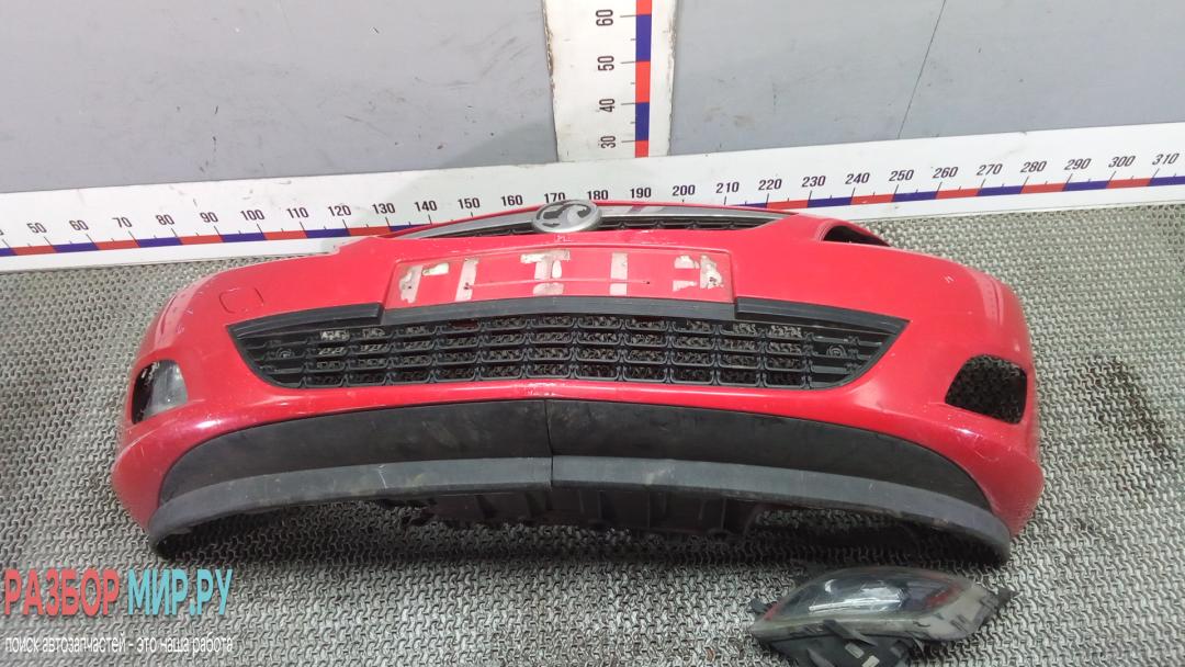 бампер передний Opel Astra J 2009, 1.7 л., дизель, МКПП, хетчбэк 5 дв. - фото №1