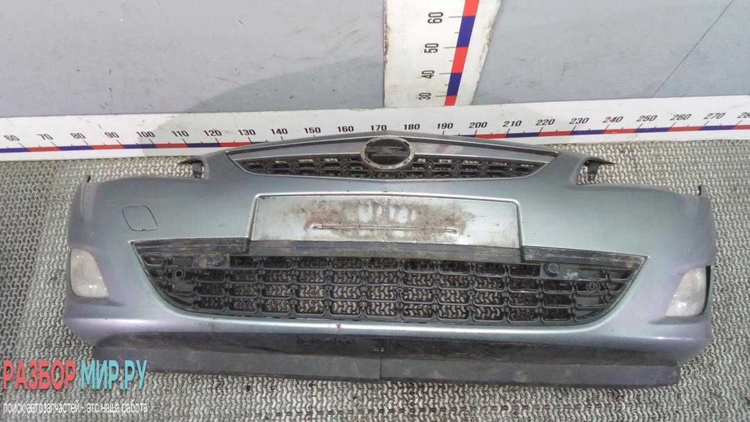 бампер передний Opel Astra J 2010, 1.6 л., бензин, МКПП, хетчбэк 5 дв. - фото №1