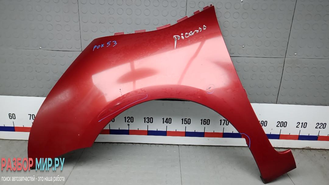 крыло переднее левое Citroen C4 Grand Picasso 1 поколение 2012, 1.6 л., HDi 8V, дизель, МКПП, минивэн - фото №1