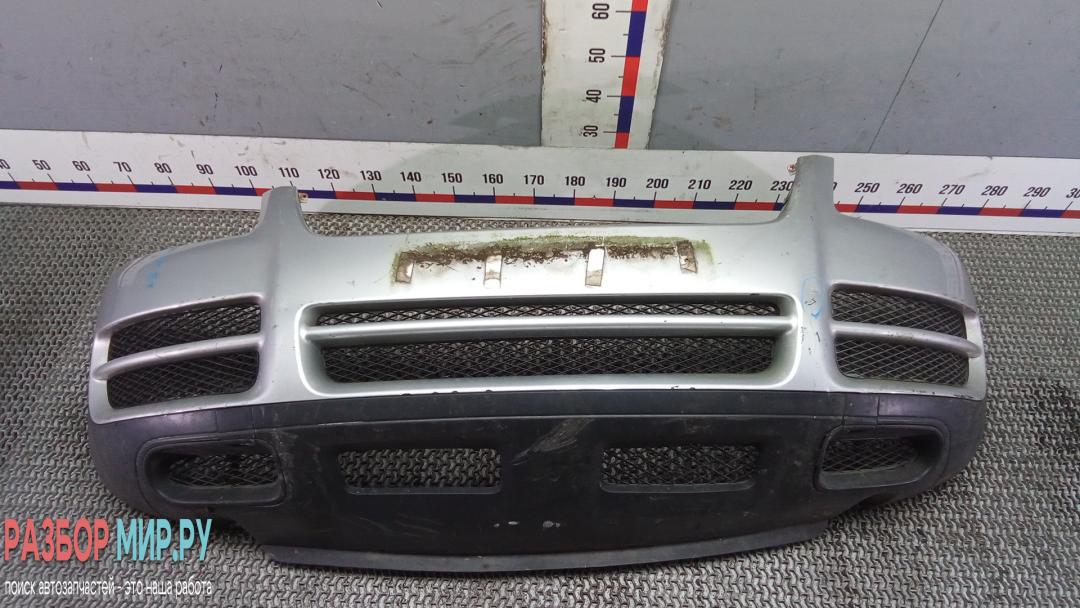 бампер передний Volkswagen Touareg 1 поколение 2006, 2.5 л., дизель, МКПП, внедорожник 5 дв. - фото №1