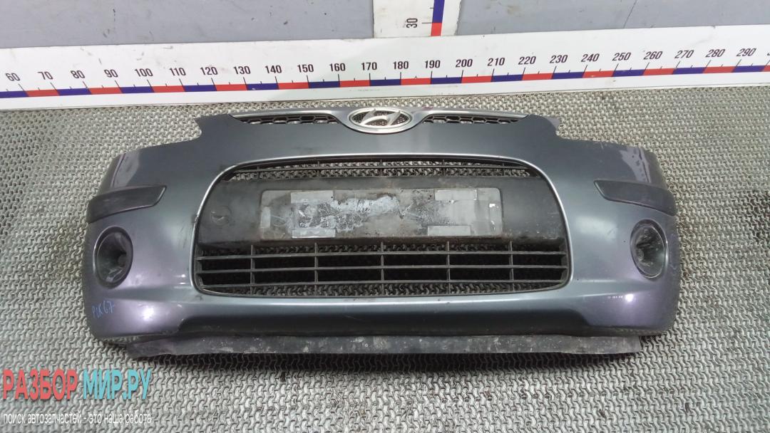бампер передний Hyundai i10 1 поколение 2009, 1.2 л., бензин, МКПП, хетчбэк 5 дв. - фото №1