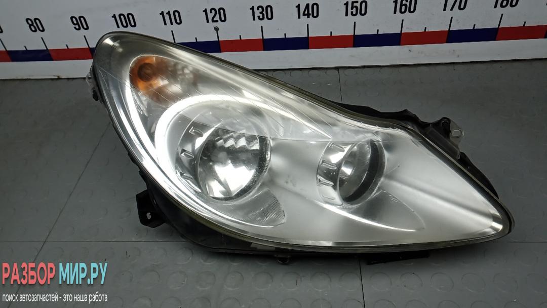 фара правая Opel Corsa D 2008, 1.2 л., бензин, МКПП, хетчбэк 5 дв. - фото №1