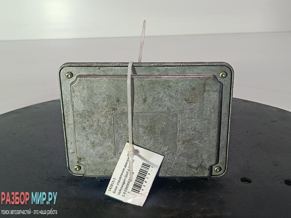 Блок управления двигателем Volkswagen Golf 4 поколение 2000, цвет, 036906014AB - фото №1