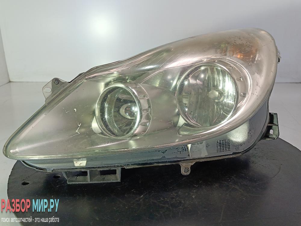 фара левая Opel Corsa D 2008, цвет, 20-B154L - фото №1