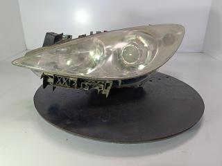 фара левая Peugeot 307 1 поколение [рестайлинг] 2007, цвет, 9681834880