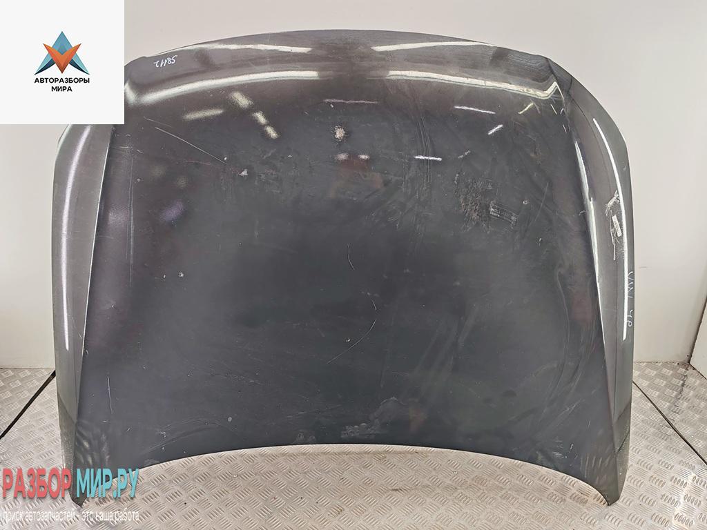 капот Volkswagen Passat B6 2006, 2.0 л., бензин, МКПП, серый, седан - фото №1