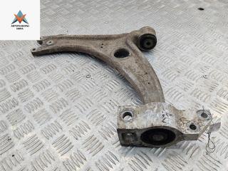 рычаг передний правый Volkswagen Passat B6 2007, 2.0 л., дизель, МКПП, чёрный, универсал