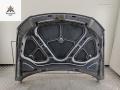капот Volkswagen Passat B6 2006, 2.0 л., бензин, МКПП, серый, седан - фото №4