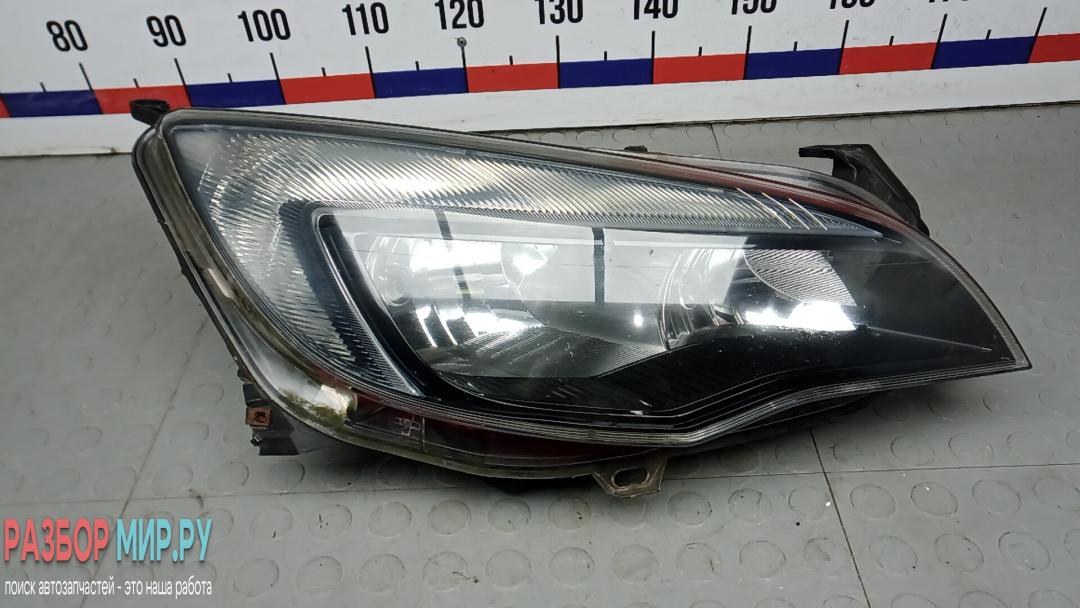 фара правая Opel Astra J 2009, 1.7 л., дизель, МКПП, хетчбэк 5 дв. - фото №1