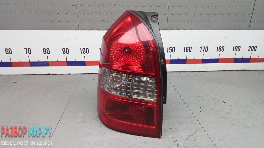 фонарь задний левый Hyundai Tucson 1 поколение 2008, 2.0 л., бензин, МКПП, внедорожник 5 дв. - фото №1