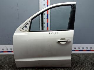 дверь передняя левая Hyundai Santa Fe 2 поколение (CM) [рестайлинг] 2010, 2.2 л., дизель, МКПП, внедорожник 5 дв.