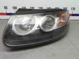 фара левая Hyundai Santa Fe 2 поколение (CM) [рестайлинг] 2010, 2.2 л., дизель, МКПП, внедорожник 5 дв.