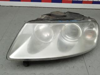 фара левая Volkswagen Touareg 1 поколение 2006, 2.5 л., дизель, МКПП, внедорожник 5 дв.