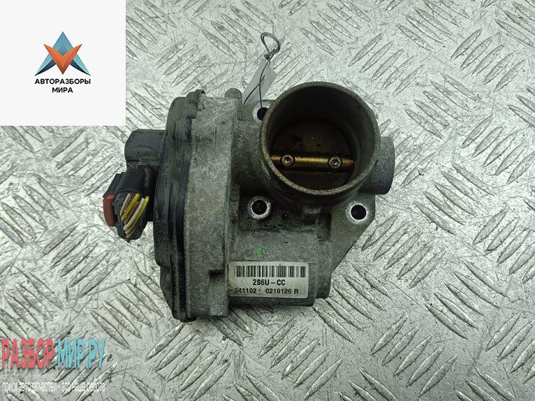 заслонка дроссельная Ford Fiesta 5 поколение 2002, 1.4 л., бензин, МКПП, синий, хетчбэк 5 дв., 2S6U9E928BA - фото №1