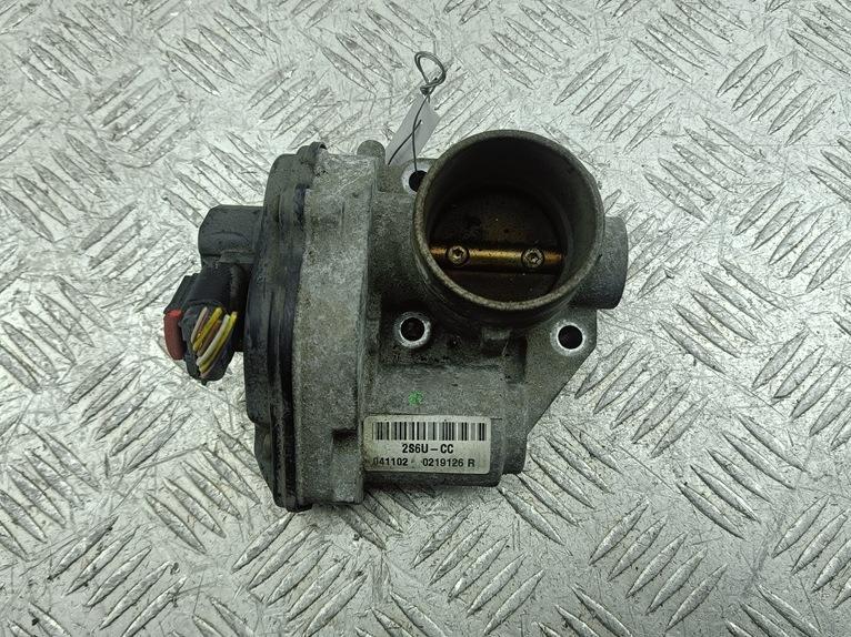заслонка дроссельная Ford Fiesta 2002, 1.4 л., бензин, МКПП, синий, хетчбэк 5 дв., 2S6U9E928BA