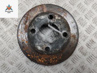 диск тормозной задний Audi 80 8C/B4 1991, 2.0 л., бензин, МКПП, серый, седан