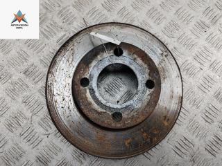 диск тормозной передний Audi 80 8C/B4 1991, 2.0 л., бензин, МКПП, серый, седан