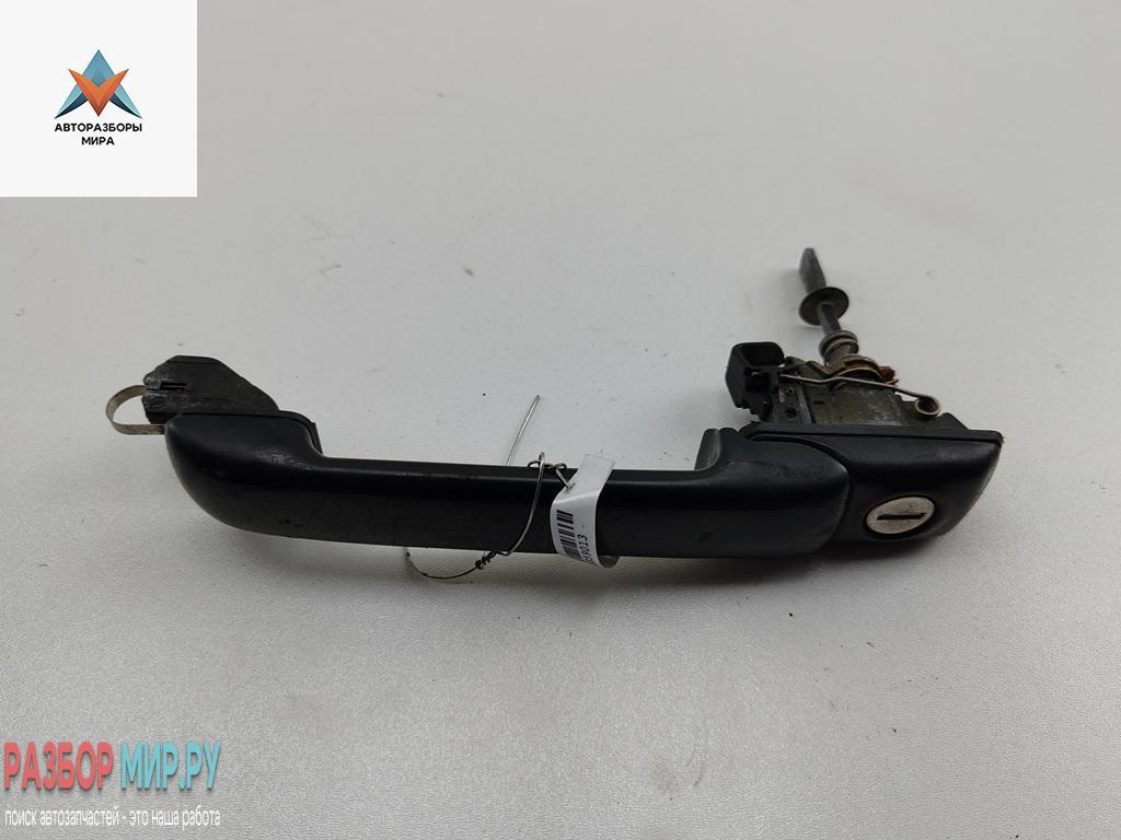 ручка наружная передняя левая Volkswagen Golf 3 поколение 1997, 1.8 л., бензин, АКПП, зелёный, хетчбэк 5 дв., 1H0837223 - фото №1