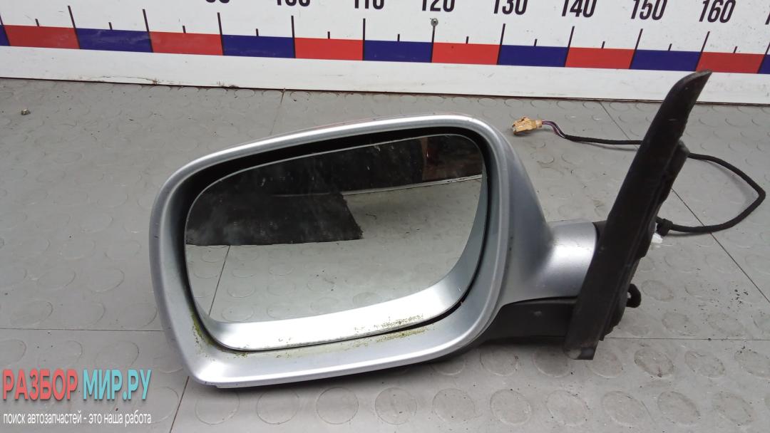 зеркало левое Volkswagen Touareg 1 поколение 2006, 2.5 л., дизель, МКПП, внедорожник 5 дв., 7PIN - фото №1