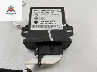 блок управления светом Volkswagen Touareg 1 поколение [рестайлинг] 2007, 5.0 л., дизель, АКПП, серый, внедорожник 5 дв., 7L6907357A