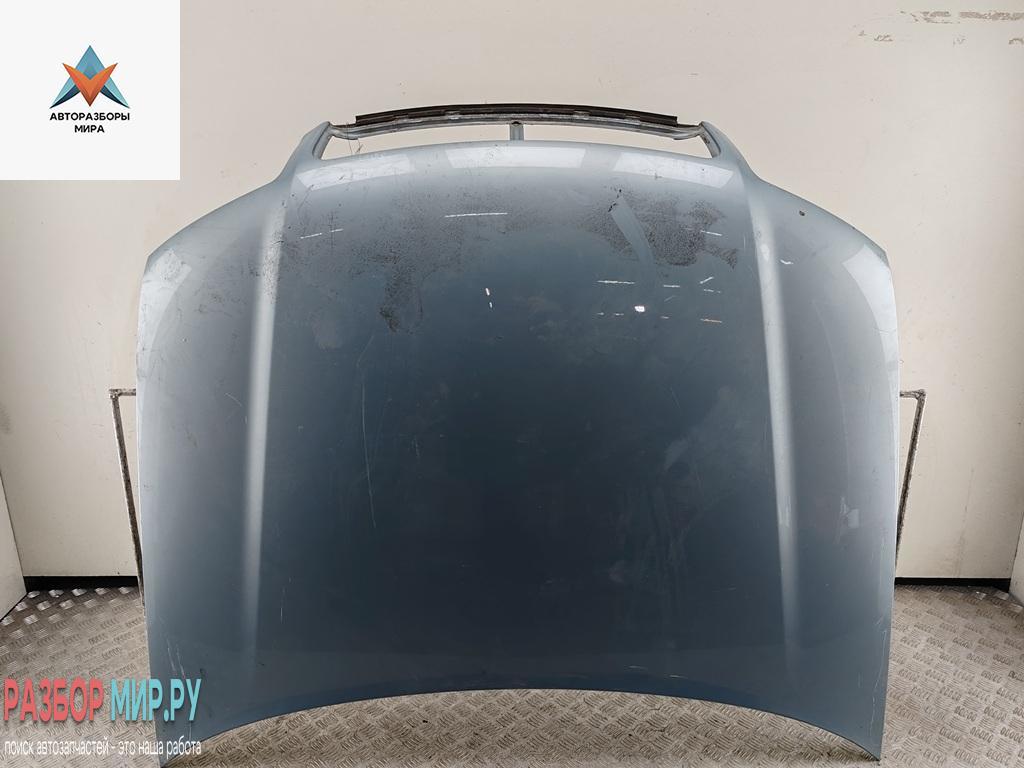 капот Audi A4 B6 2001, 2.0 л., бензин, МКПП, серый, универсал - фото №1