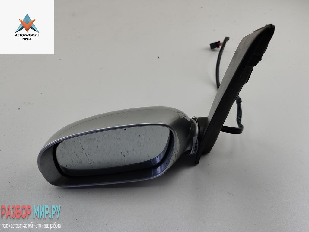 зеркало левое Volkswagen Touran 1 поколение 2003, 1.9 л., дизель, МКПП, серый, минивэн, 073015 - фото №1