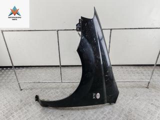 крыло переднее левое Chevrolet Kalos 1 поколение 2007, 1.4 л., бензин, МКПП, чёрный, хетчбэк 5 дв.