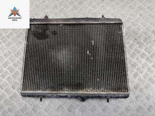 радиатор охлаждения Peugeot 407 1 поколение 2007, 2.0 л., бензин, МКПП, чёрный, универсал, 9645587480