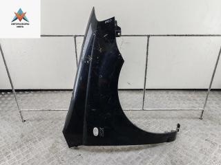 крыло переднее правое Chevrolet Kalos 1 поколение 2007, 1.4 л., бензин, МКПП, чёрный, хетчбэк 5 дв.