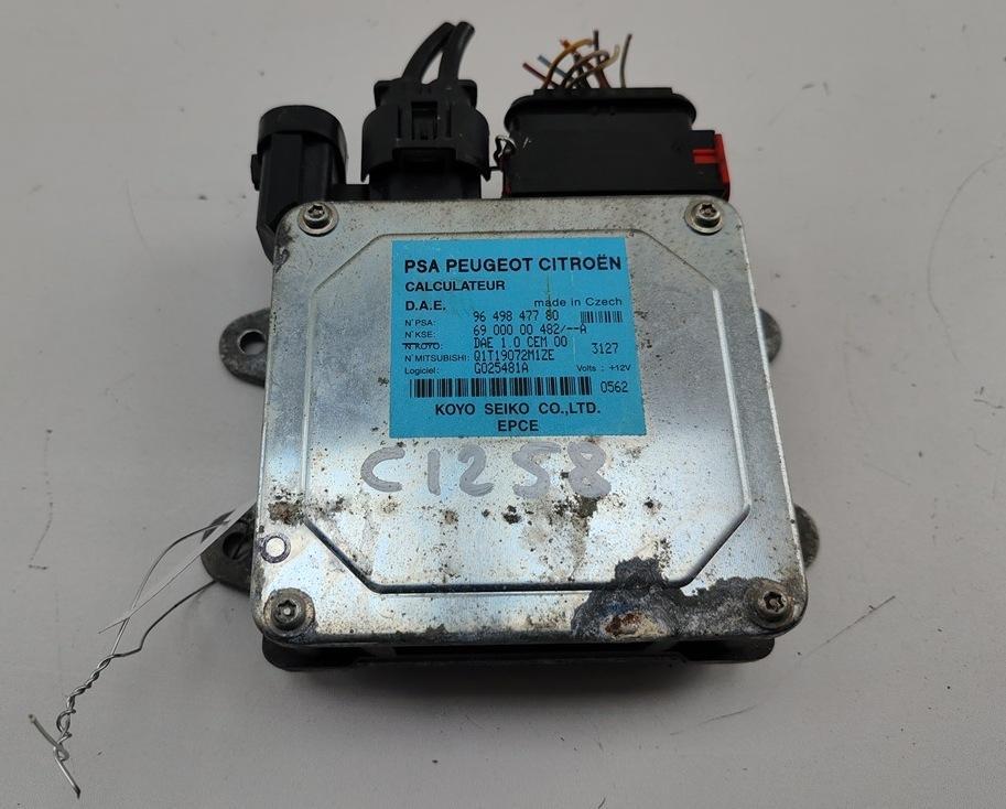 блок управления (другие) Citroen C3 (FC/FN, 2003, 1.1 л., бензин, МКПП, чёрный, хетчбэк 5 дв., 9649847780