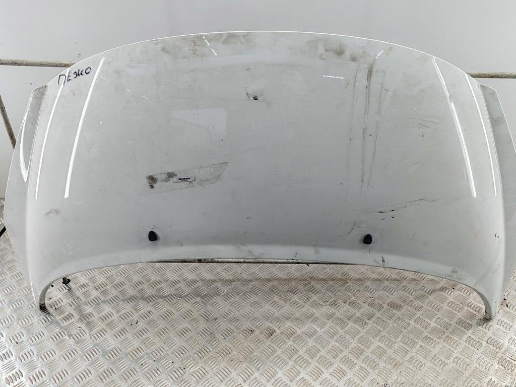 капот Peugeot 207 2008, 1.6 л., дизель, МКПП, белый, универсал