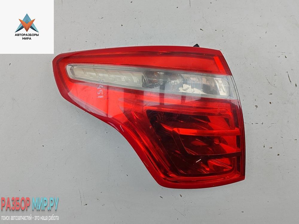 фонарь задний левый Citroen C4 Picasso 1 поколение 2007, 2.0 л., дизель, робот, синий, минивэн, 9653547580 - фото №1