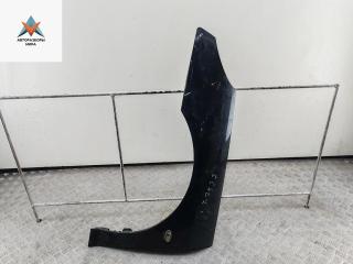 крыло переднее левое Peugeot 407 1 поколение 2007, 2.0 л., бензин, МКПП, чёрный, универсал