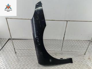 крыло переднее правое Peugeot 407 1 поколение 2007, 2.0 л., бензин, МКПП, чёрный, универсал